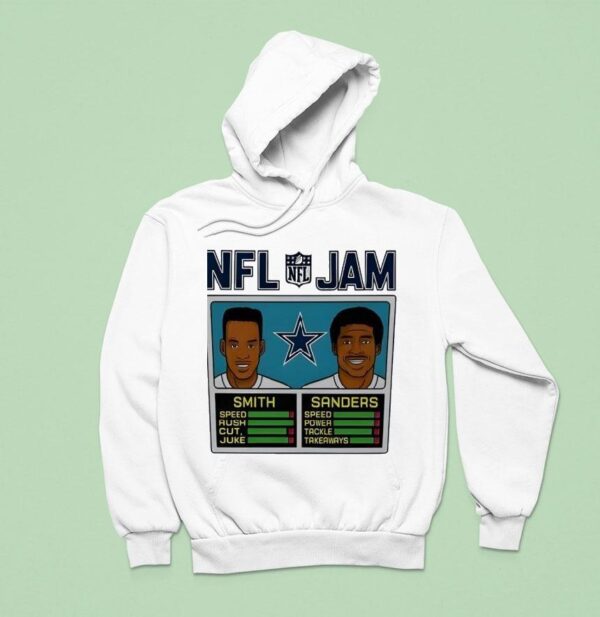 Nfl Jam Smith And Sanders Dallas Cowboys Hoodie