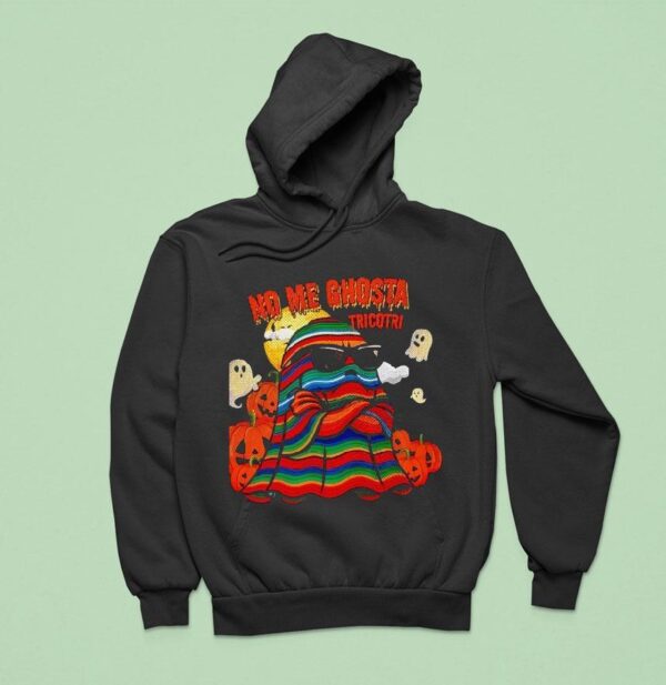 No Me Ghosta Tricotri Halloween Hoodie