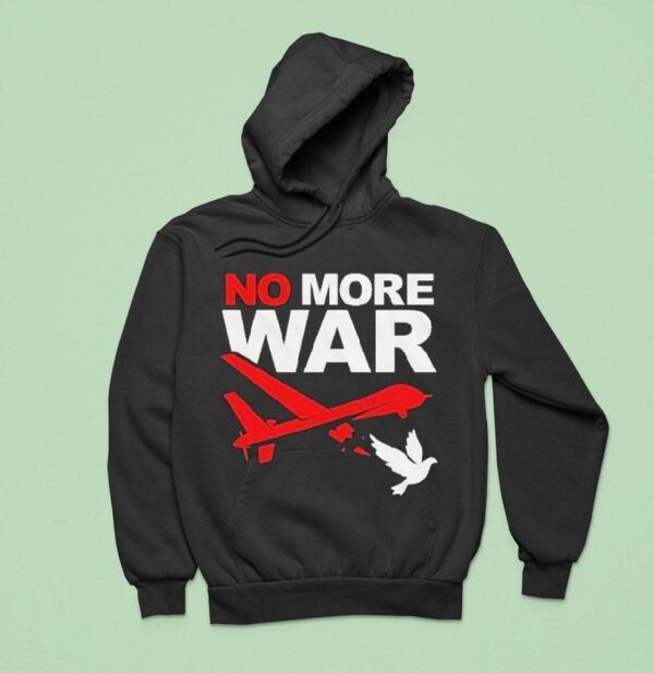 No More War Plant Dove Hoodie