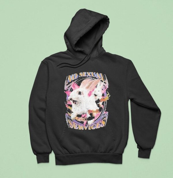 No Sexual Services Fucking Rabbits Hoodie