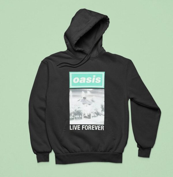 Oasis Live Forever Hoodie