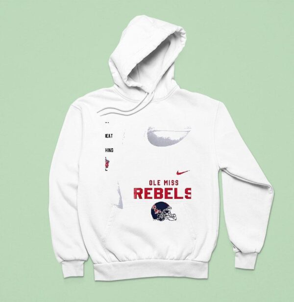 Ole Miss Rebels Ncaa Heartbeat Watching Hoodie