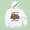 On Hold Since The Late S A Cat On A Telephone Call Hoodie