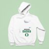 Oregon Ducks Ncaa One Nation Under God Cross Graphic Hoodie