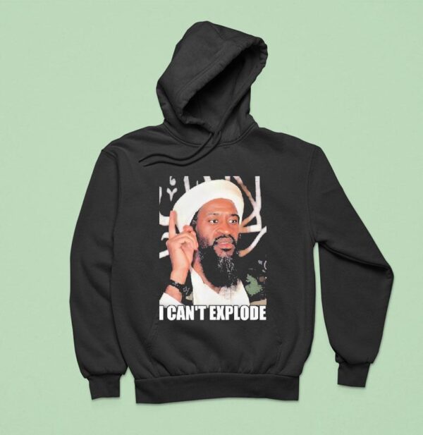 Osama Bin Laden X George Floyd I Can T Explode Hoodie