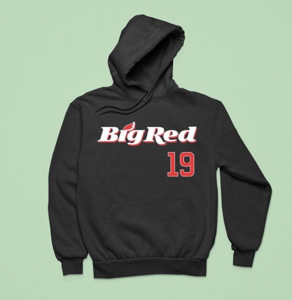 Owen Caissie Chicago Cubs Big Red Hoodie