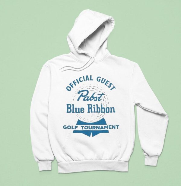 Pabst Blue Ribbon Golf Tournament Guest Brass Tacks Hoodie