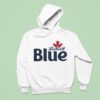Pamela Anderson Labatt Blue Maple Leaf Hoodie
