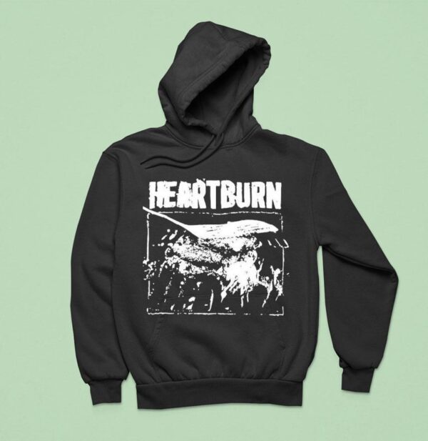 Papa Meat Wearing Heartburn Hoodie