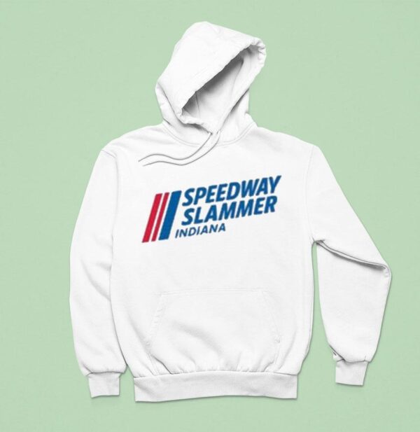 Patriotic Speedway Slammer Indiana Hoodie
