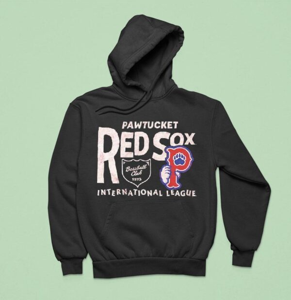 Pawtucket Red Sox International League Baseball Club Vintage Hoodie