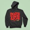 Peace And Love Peace Begins With A Smile Beautiful Bastard Hoodie