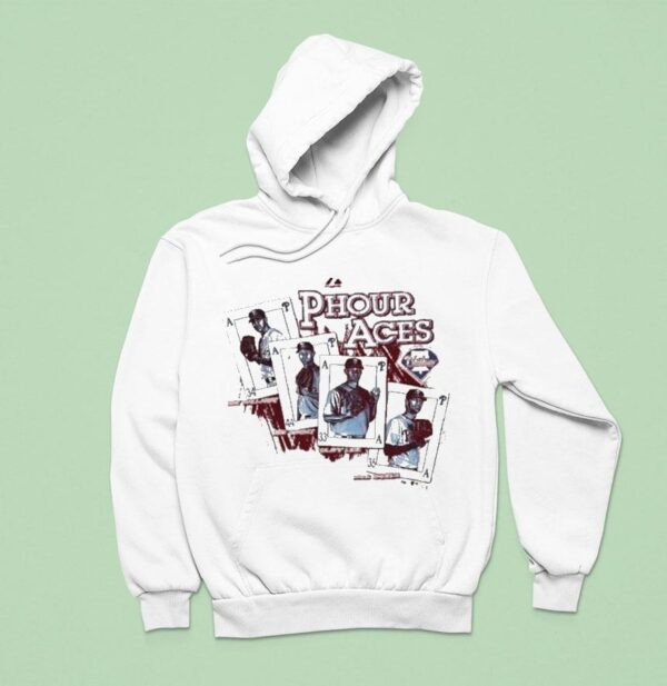 Philadelphia Phillies Phour Aces Cards Hoodie