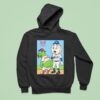 Phillie Phanatic Philadelphia Phillies Ftm Vs Mr Met New York Mets Caricature Hoodie