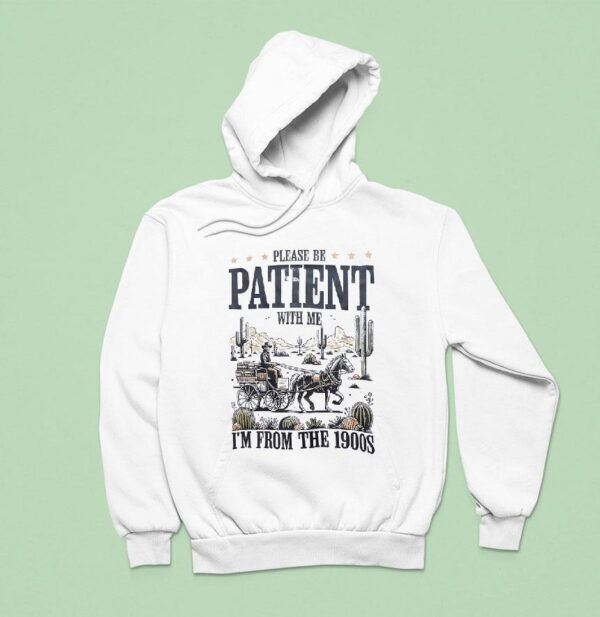 Please Be Patient With Me I M From The S Retro Hoodie
