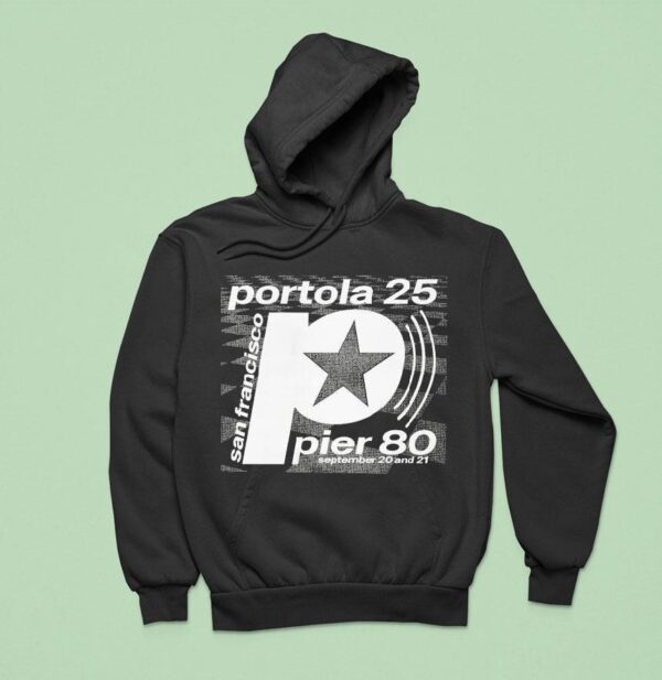 Portola Pier San Francisco Star September And Hoodie