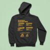 Preseason Schedule Week One Two Three And Four Hoodie