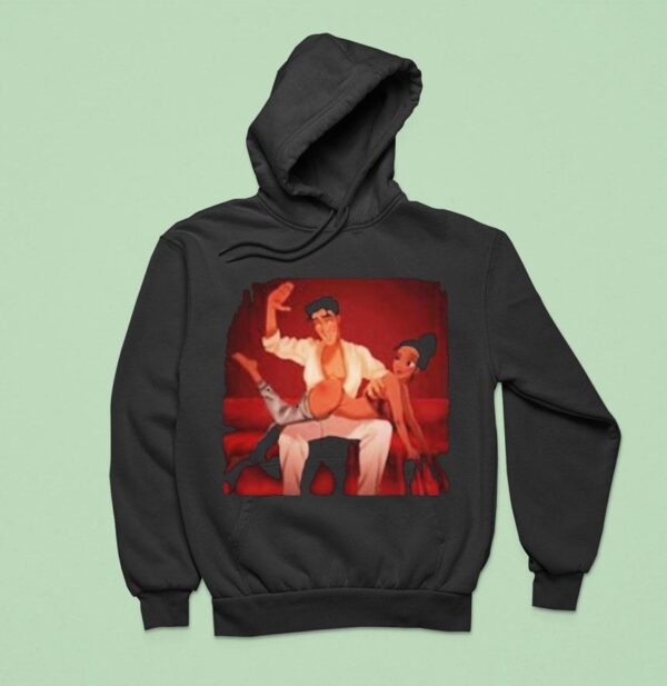 Princess Tiana And Prince Naveen Naughty Hoodie