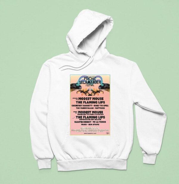 Psychic Salamander Festival Modest Mouse September Hoodie