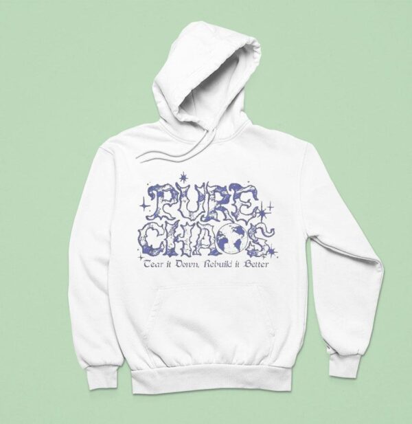 Pure Chaos Tear It Down Rebuild It Better Wizard Of Barge Fantasy Brigade Hoodie