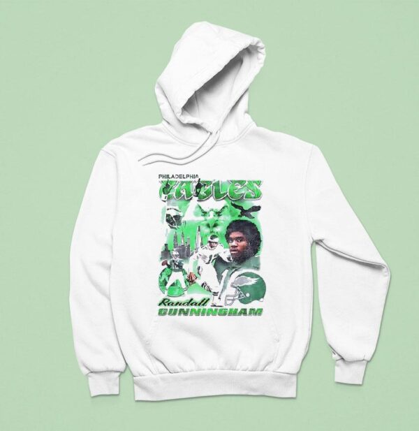 Randall Cunningham Philadelphia Eagles Football Retro Hoodie
