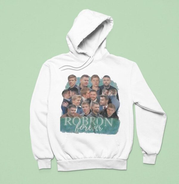 Robron Forever Robert Sugden And Aaron Dingle Kiss Hoodie