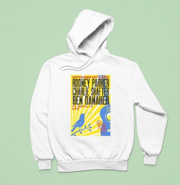 Rodney Parker Charlie Shafter And Ben Danaher Ft Worth Tx September Concer Hoodie