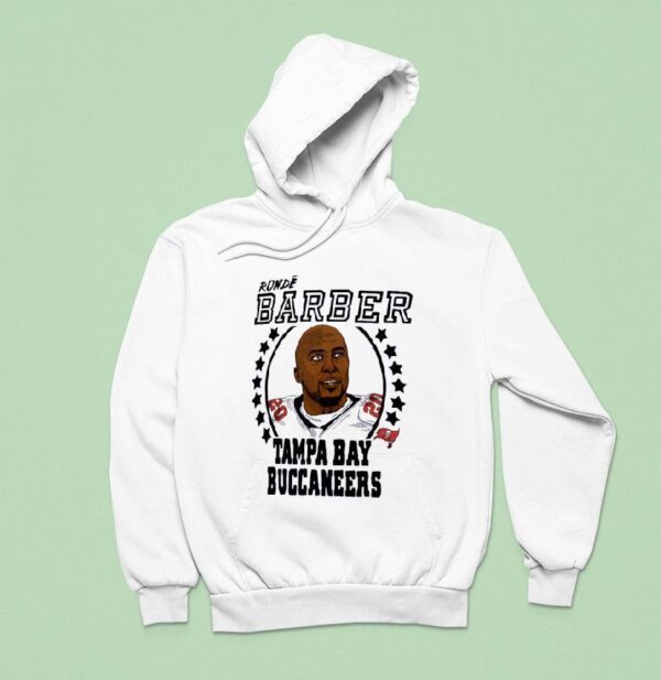 Ronde Barber Tampa Bay Buccaneers Football Cartoon Hoodie