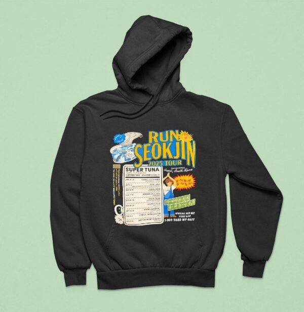 Run Seokjin Tour Super Tuna Serving Size Kim Per Seokjin T Shirs Hoodie