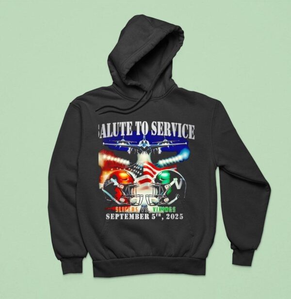 Salute To Service Laporte Slicers Vs Valparaiso Vikings September Th Hoodie