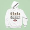San Francisco Ers Scarlet Love Sign X Asl Hands Hoodie