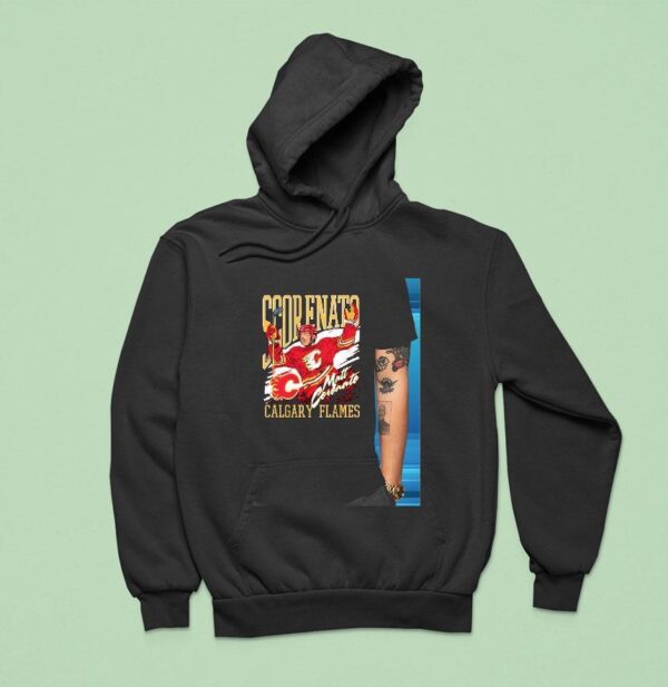 Scorenato Matt Coronato Calgary Flames Hockey Hoodie