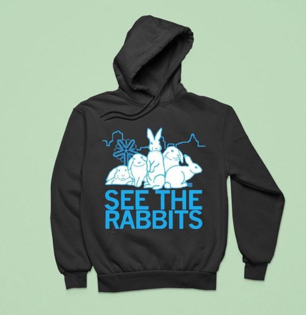 See The Rabbits Hoodie