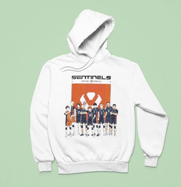 Sentinels X Haikyuu Volleyball Karasuno Hoodie
