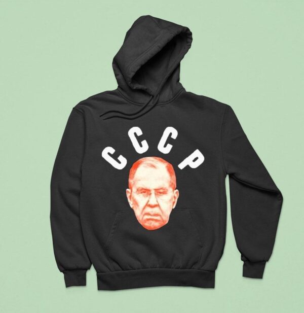 Sergey Viktorovich Lavrov Ussr Cccp Face Head Hoodie