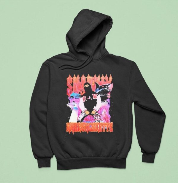 Sharky Nahrungskette Hoodie