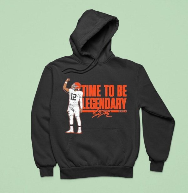 Shedeur Sanders Time To Be Legendary Hoodie