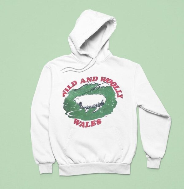 Sheep Wild And Woolly Wales Hoodie
