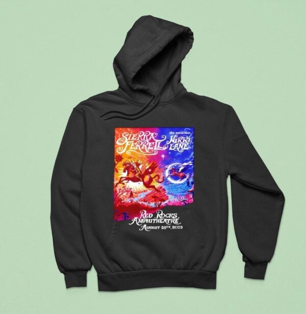 Sierra Ferrell Nikki Lane Tour Red Rocks Aug Hoodie