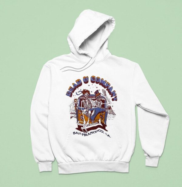 Skeleton Grateful Dead And Company Bus San Francisco Ca Hoodie