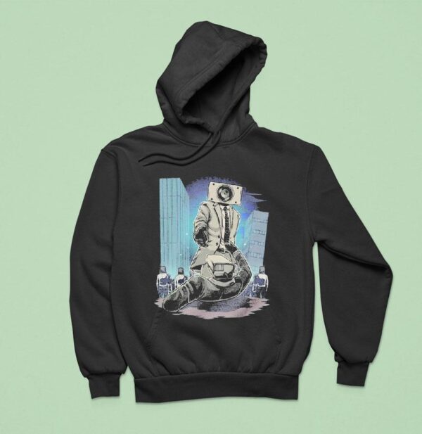 Skibidi Toilets Helping Hand Hoodie