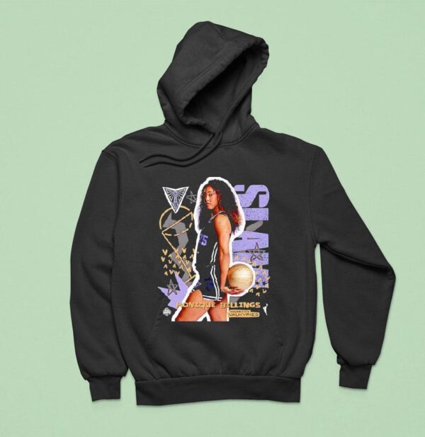 Slam Monique Billings Golden State Valkyries Basketball Hoodie