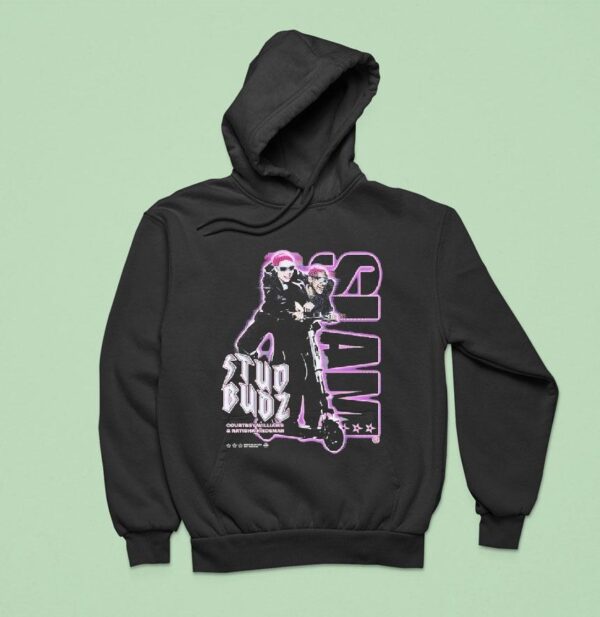 Slam Studbudz Courtney Williams And Natisha Hiedeman Minnesota Lynx Graphic Hoodie