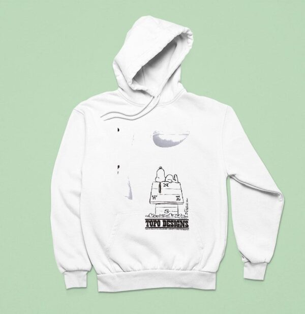 Snoopy Happiness Is Taking The Long Way Around Hoodie