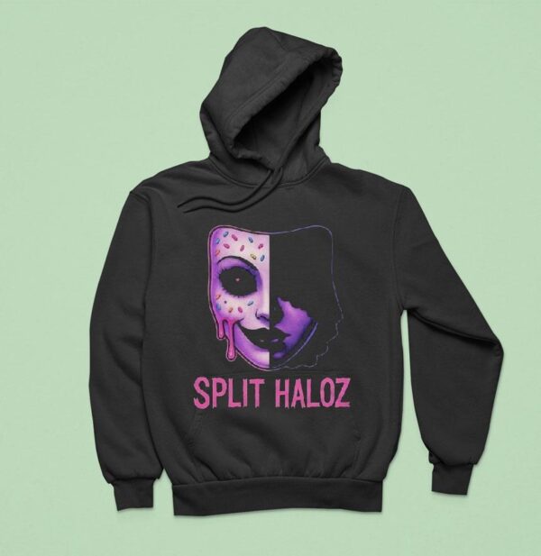 Split Haloz Masked Identity Mask Hoodie