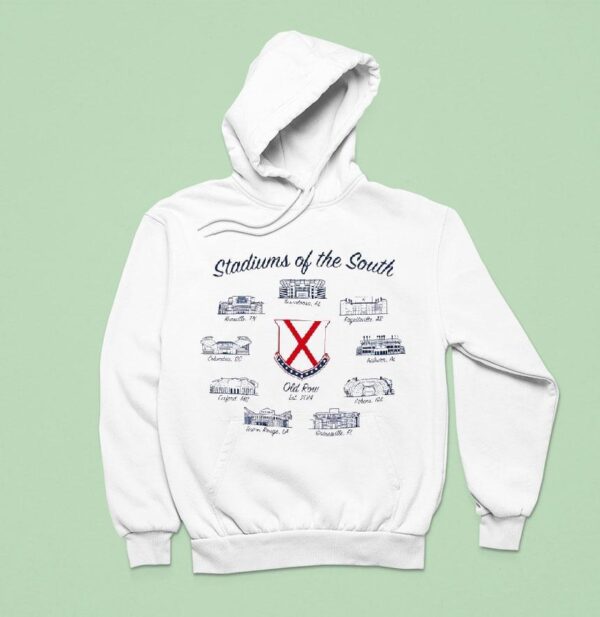 Stadiums Of The South Old Row Est Hoodie