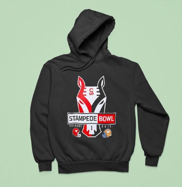 Stampede Bowl Calgary Stampeders Vs Winnipeg Blue Bombers Hoodie