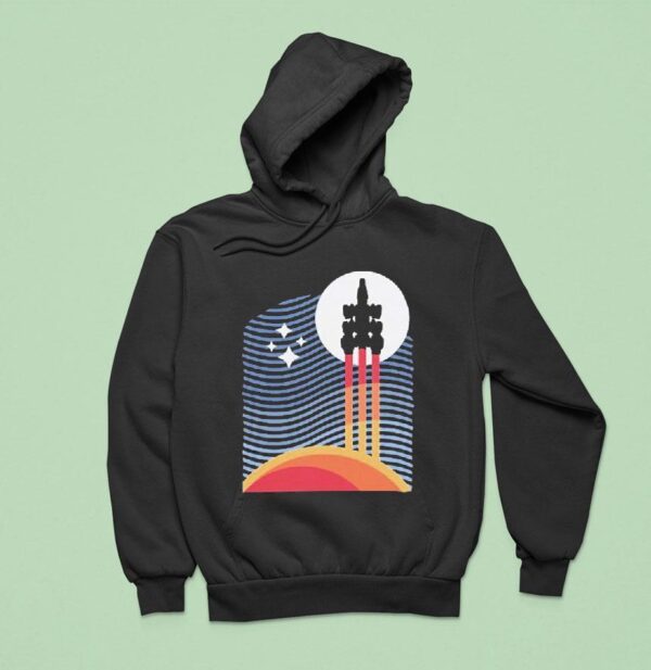 Starfield Space Minimalis Hoodie