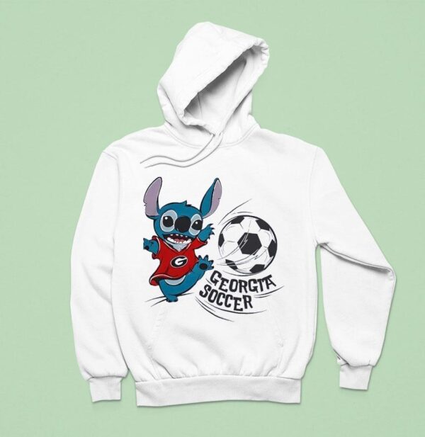 Stitch Georgia Bulldogs Soccer Hoodie