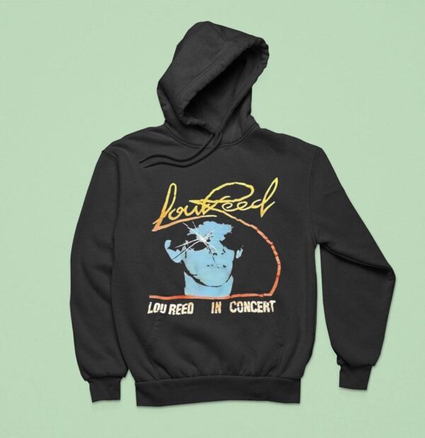 Street Hassle Lou Reed In Concer Hoodie